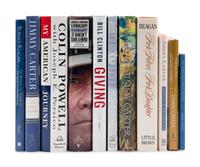 [AMERICAN POLITICS]. A group of 11 SIGNED works, MANY FIRST EDITIONS, comprising: