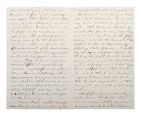 PENDLETON, Alexander Swift "Sandie" (1840-1864). Autograph letter signed ("A.S. Pendleton"). Winchester, [VA], 10 July 1861.