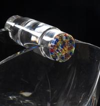 A Baccarat Oceanie Vase with Stopper