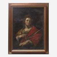 Attributed to Francesco Solimena (Italian, 1657–1747) Saint Catherine of Alexandria