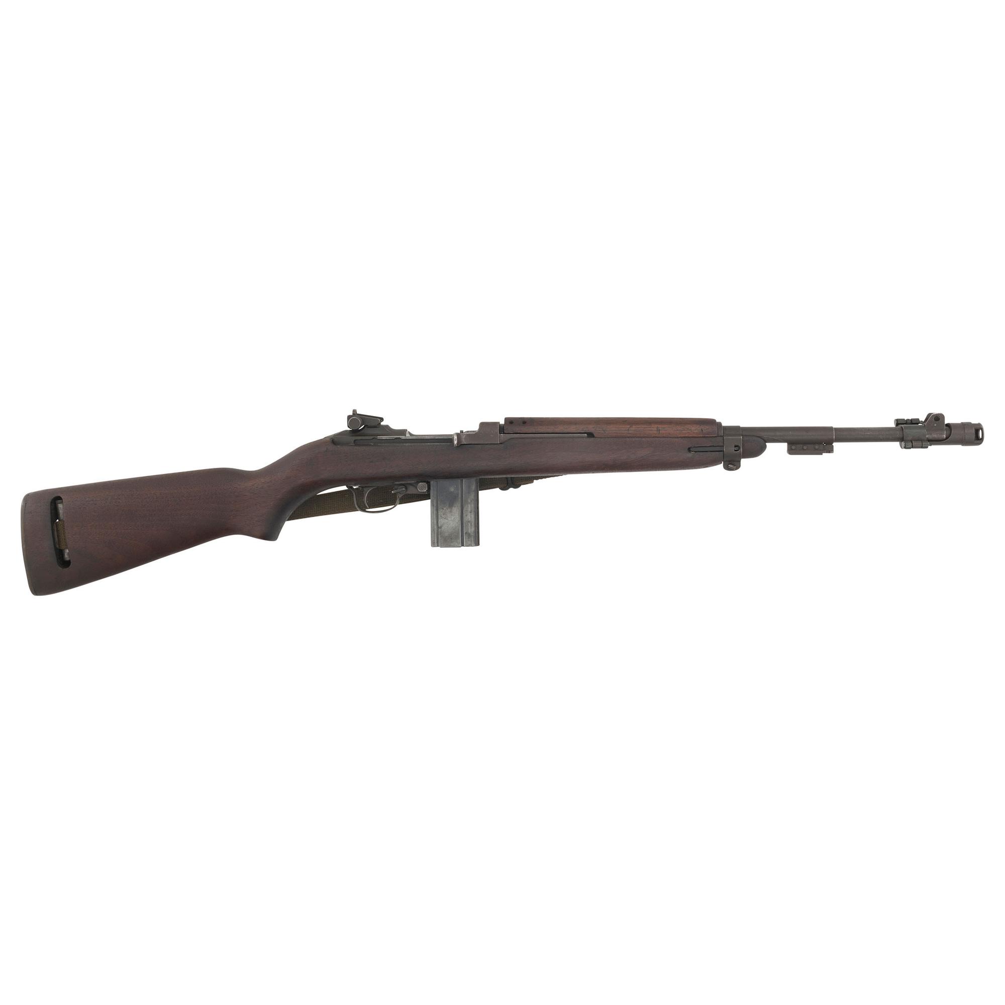 **Inland U.S. M1 Carbine with Recoil Check Muzzle Attachment