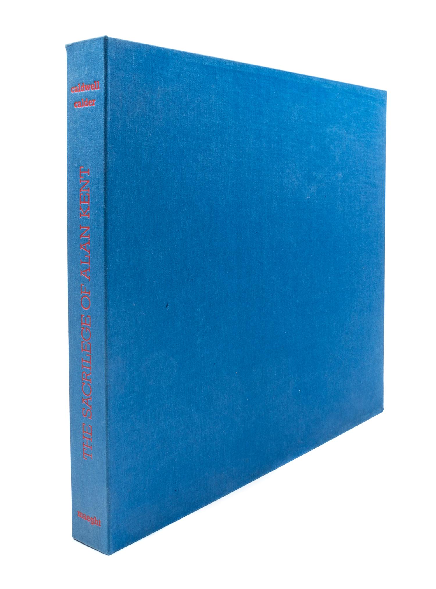 (CALDER, ALEXANDER) CALDWELL, ERSKINE. The Sacrilege of Alan Kent. Paris, 1976. Limited, signed. Calder's last illustrated book.