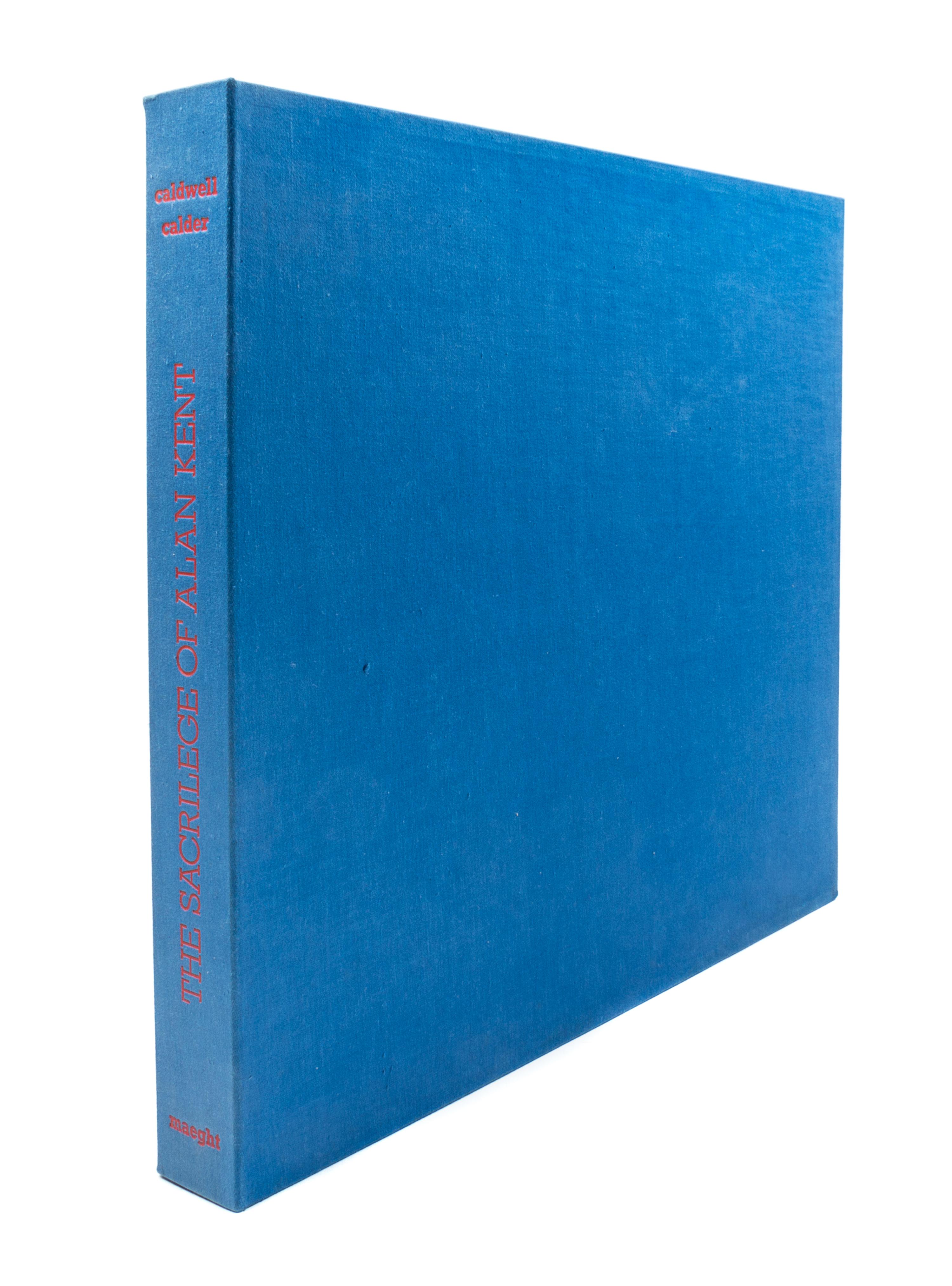(CALDER, ALEXANDER) CALDWELL, ERSKINE. The Sacrilege of Alan Kent. Paris, 1976. Limited, signed. Calder's last illustrated book.