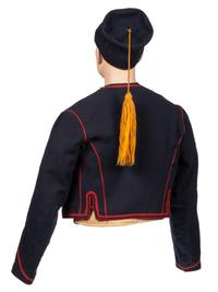 [CIVIL WAR]. Uniform of the "Cladek Zouaves," identified to Private Alfred T. Brophy, Co. K, 35th New Jersey Infantry.