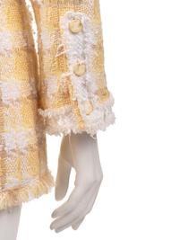 Chanel Wool Plaid Tweed Jacket, 1990-2000s