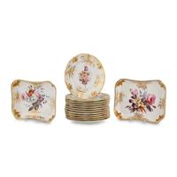 A Coalport Porcelain Dessert Service