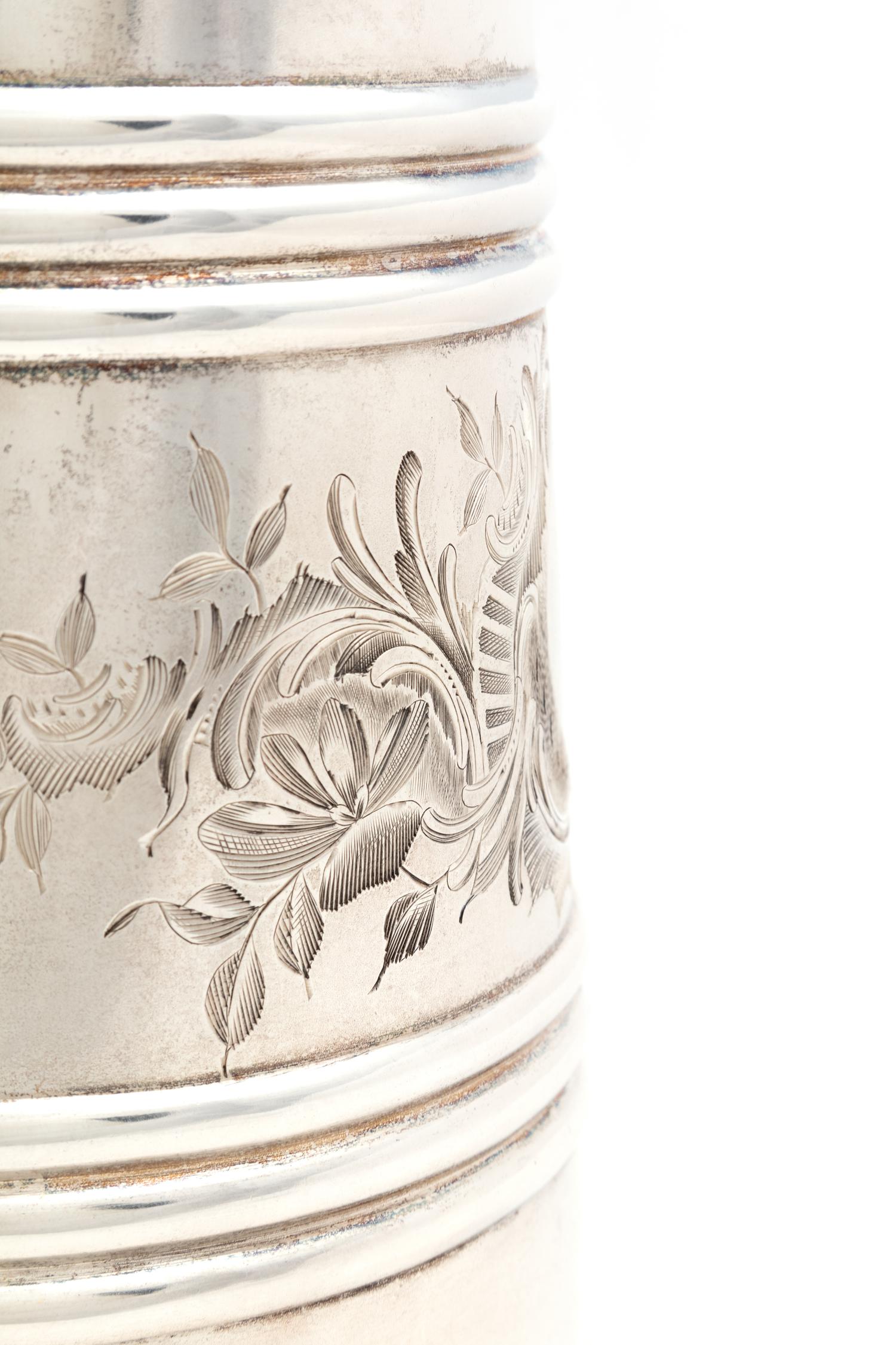 A Russian Silver Ice Bucket