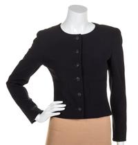 A Chanel Black Jacket, Size 36.