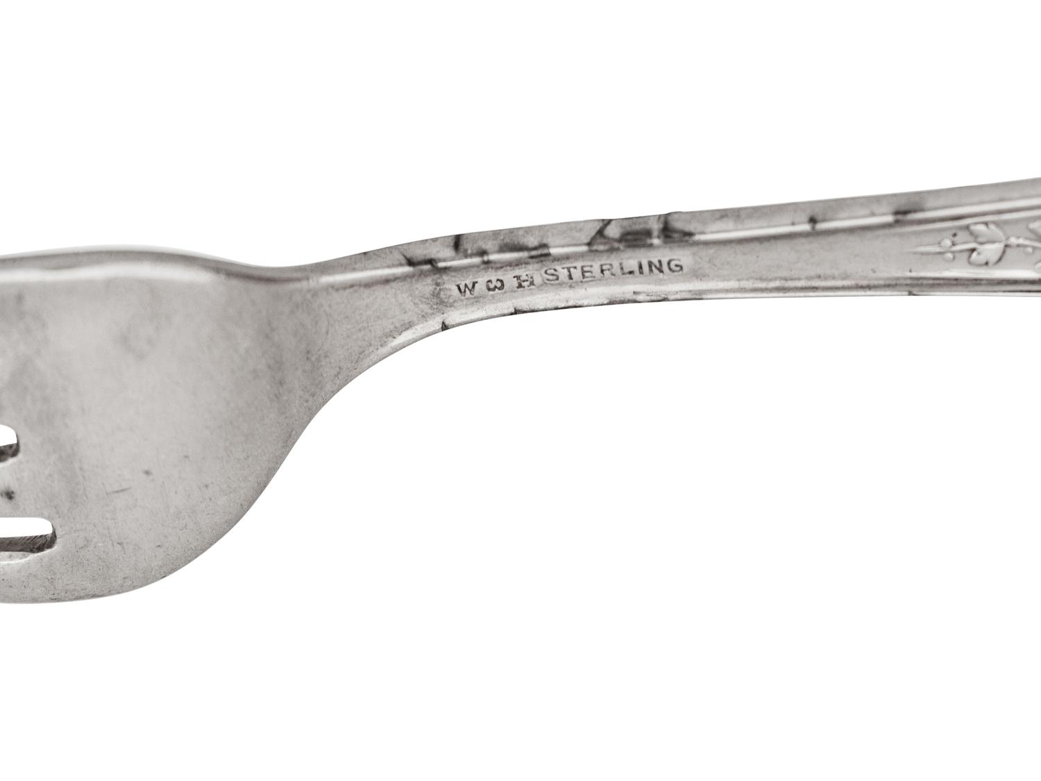 An American Silver Flatware Service