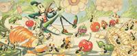 The Grasshopper And The Ants; Original illustrations for Walt Disney's Silly Symphon y, Good Housekeeping, 1934