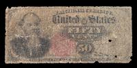 A United States 1875 50-Cent Fractional Note