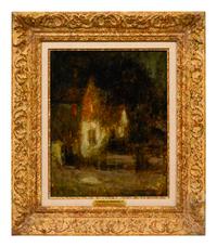 Maison au clair de lune, Gerberoy, c. 1902