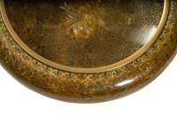 A Cloisonné Center Bowl