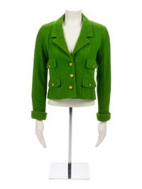 Chanel Green Suit Jacket, 1993