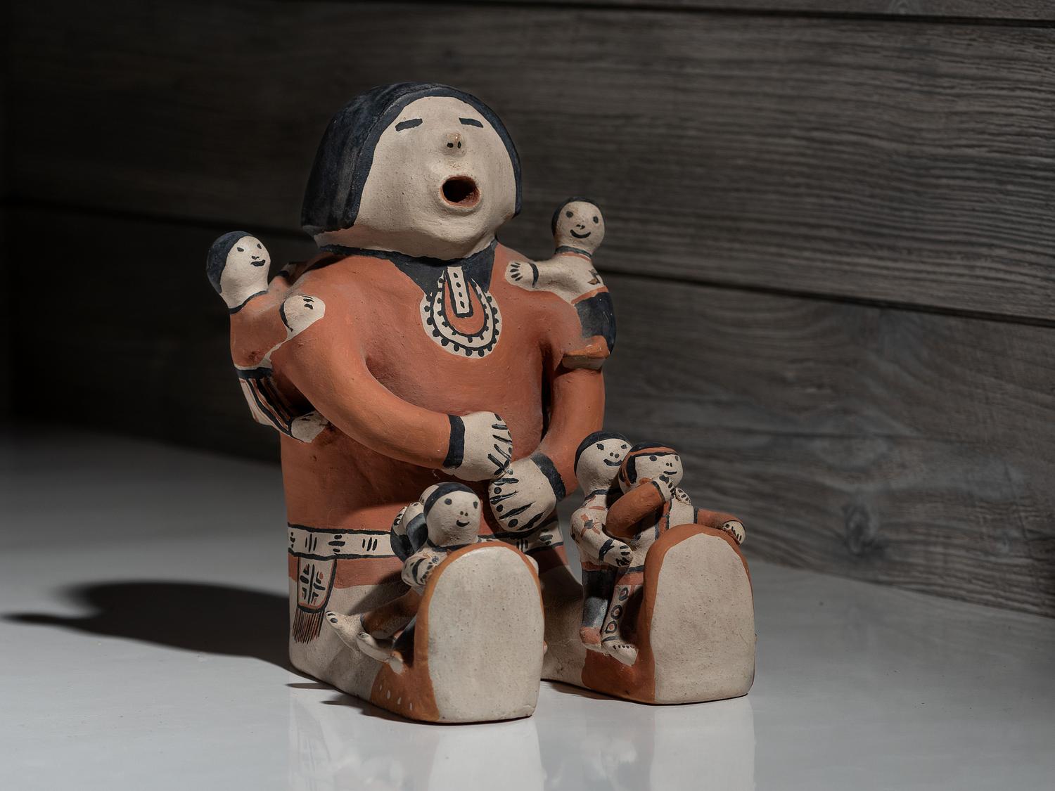 Pottery Storyteller Figure