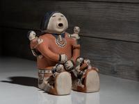 Pottery Storyteller Figure