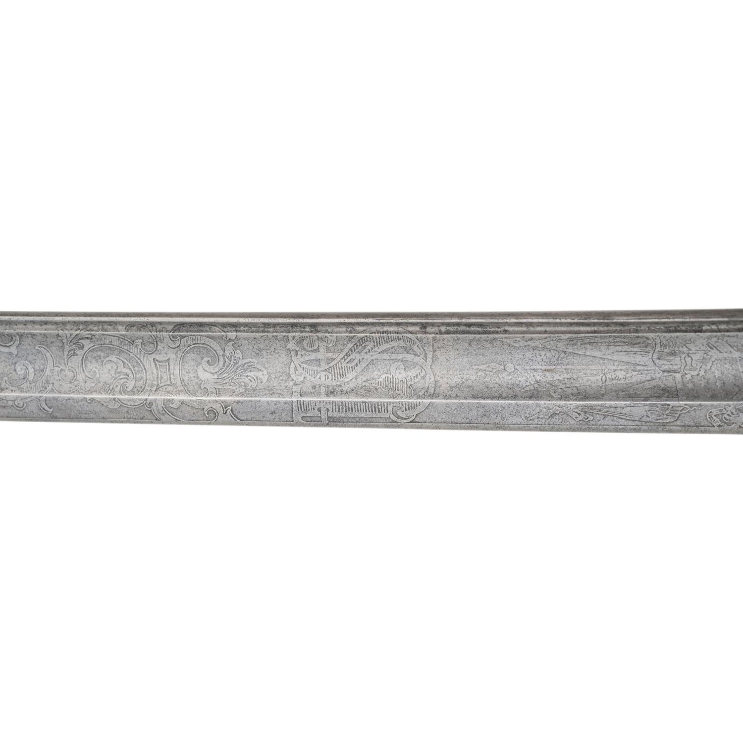 Schuyler, Hartley & Graham Retailed Clauberg Non-Regulation Staff & Field Officer's Sword of Capt. John Strowbridge - 158th NY Inf.