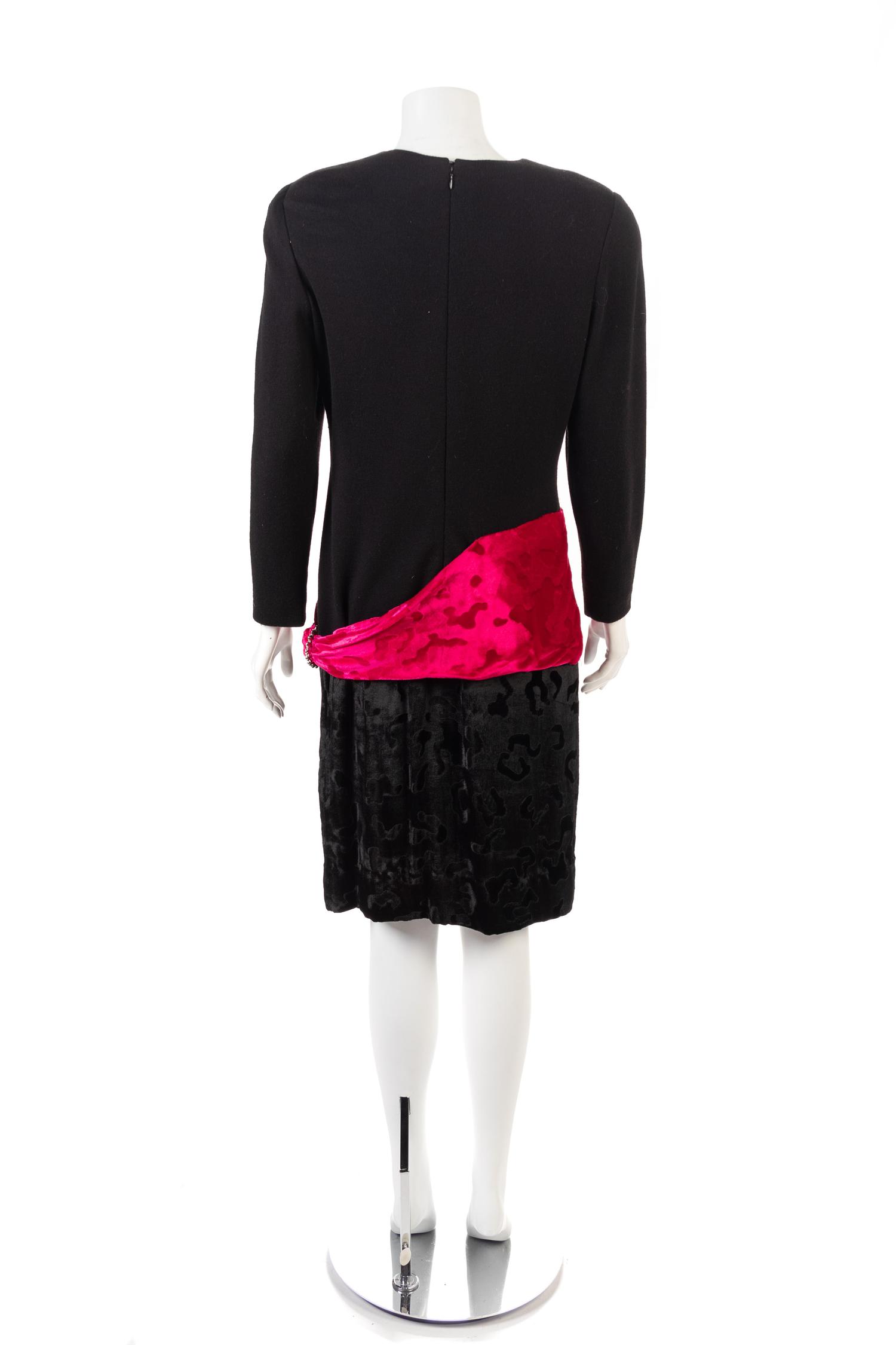 Three Bill Blass Dresses, 1980-90s