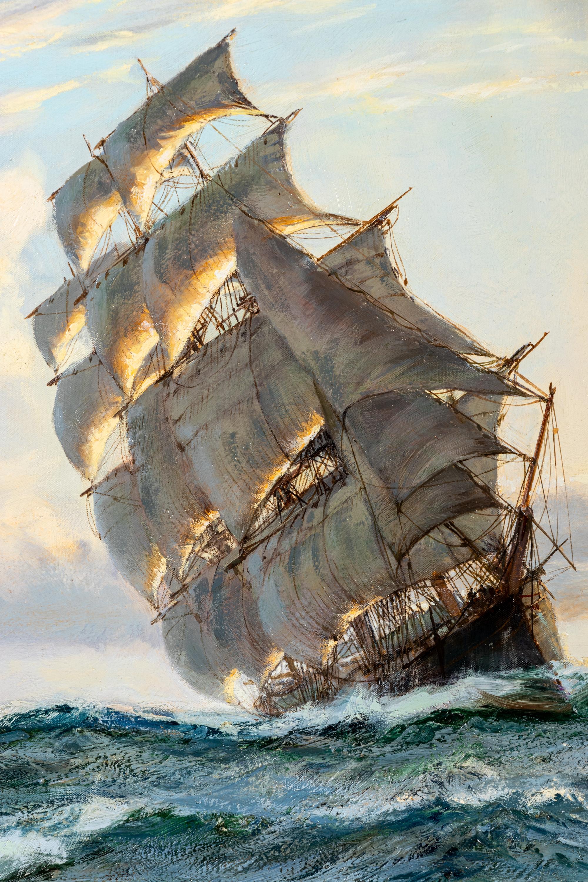 Study for The Flying Fish and The Flying Cloud