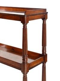 A George IV Mahogany Three-Tier Server
