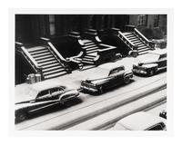 Ruth Orkin (1921-1985) White Stoops, 88th Street, New York City, 1952