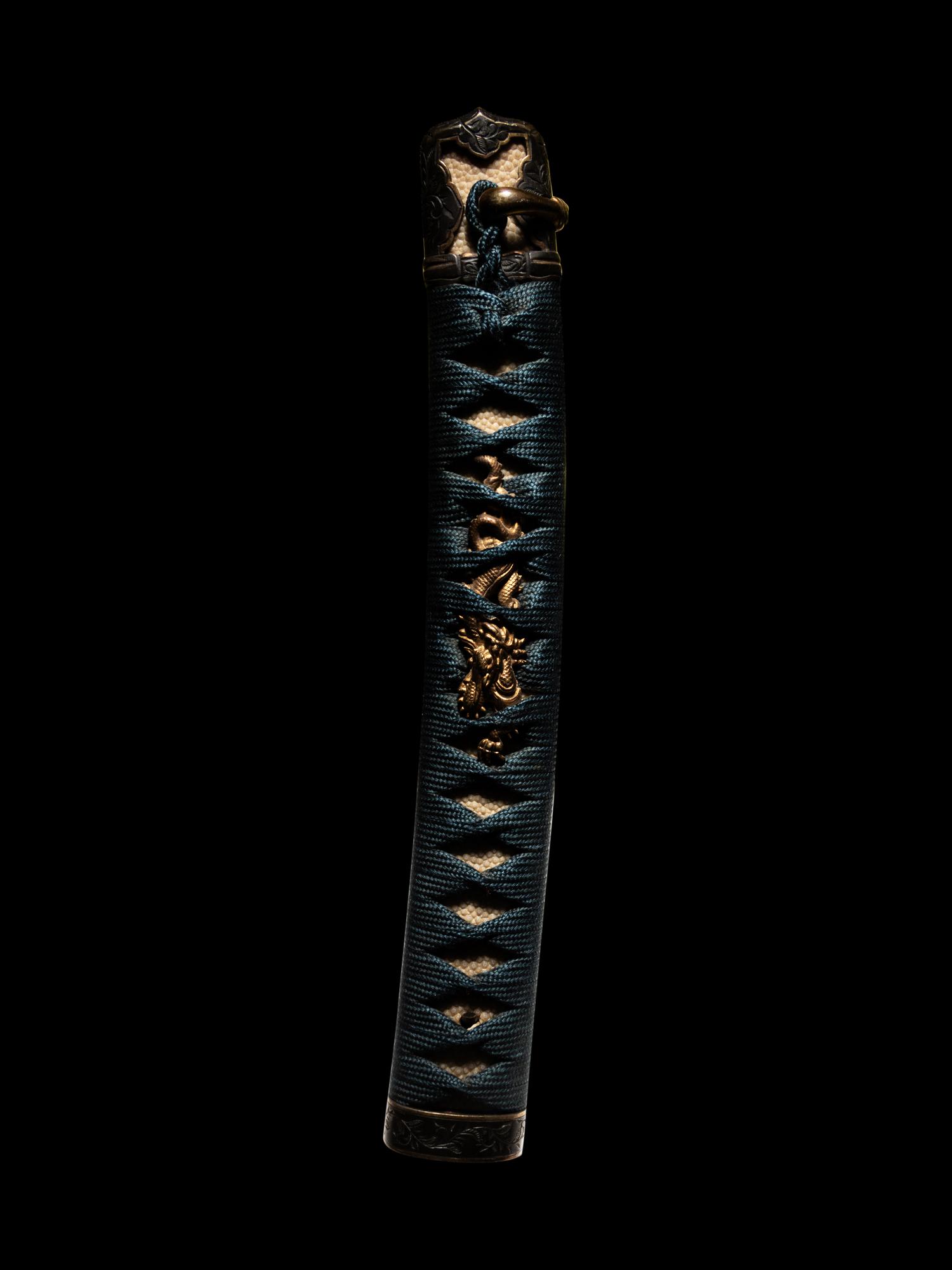 A Set of Sword Fittings and Scabbard for A Tachi