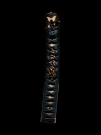 A Set of Sword Fittings and Scabbard for A Tachi