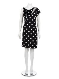 Geoffrey Beene Polka Dot Dress, Spring 1992