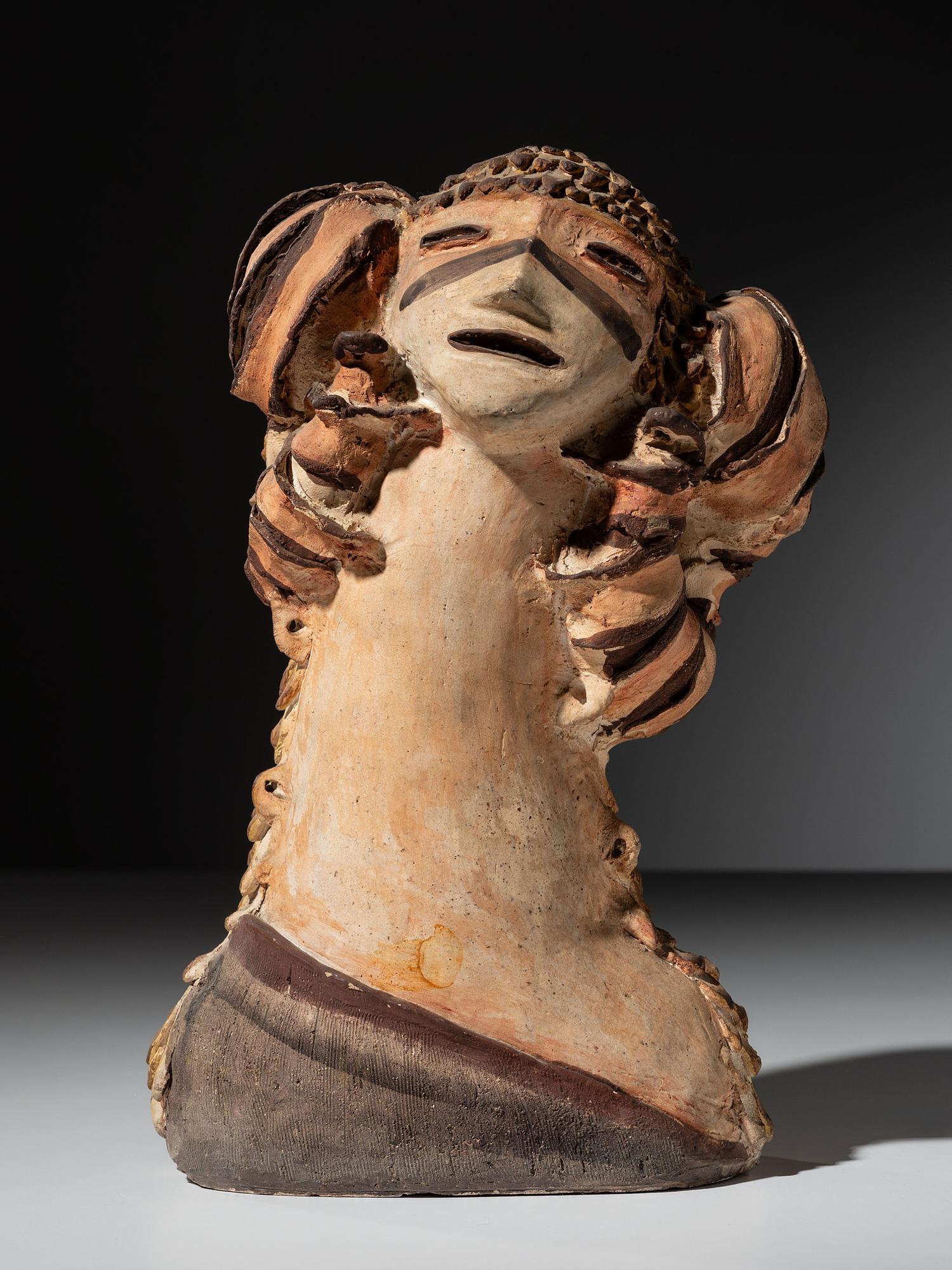 Figural Ceramic Sculpture