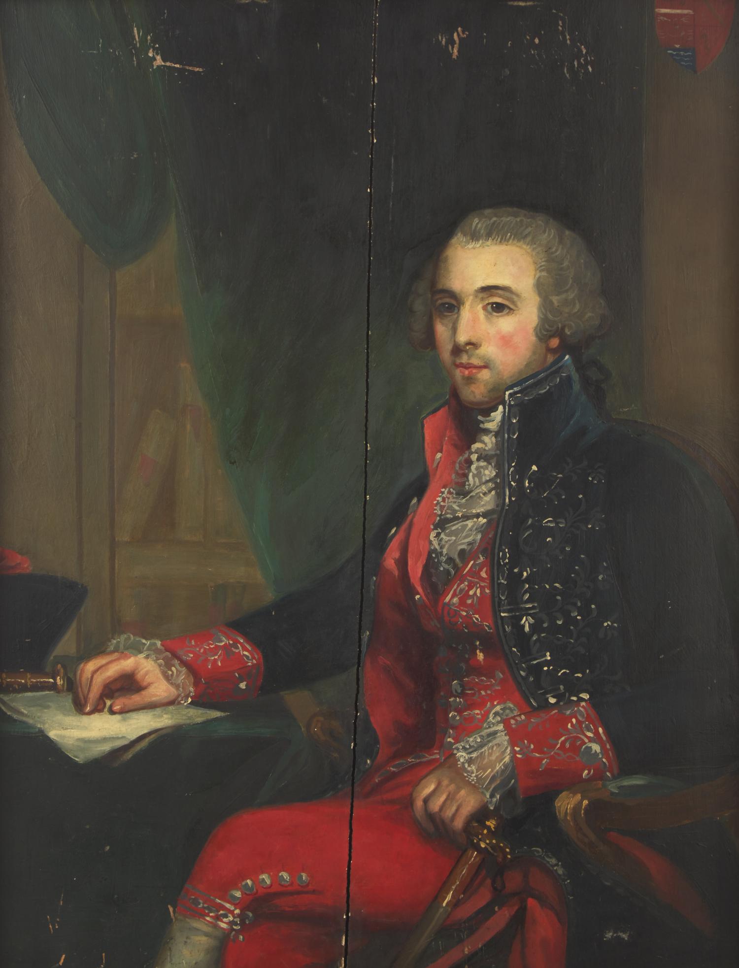 After Gilbert Stuart (1755-1828), A Pair Of Portraits: Don Josef And Dona Matilda Stoughton De Jaudenes Y Nebot