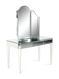 A Nancy Corzine Harlow Mirrored Dressing Table and Mirror