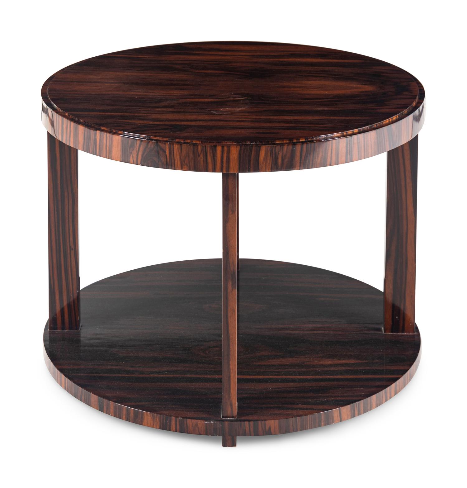 An Art Deco Style Rosewood Side Table
