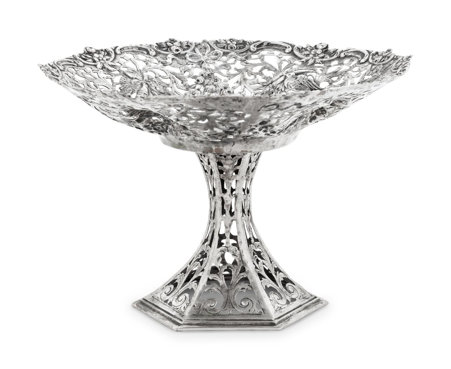 A German Silver Tazza