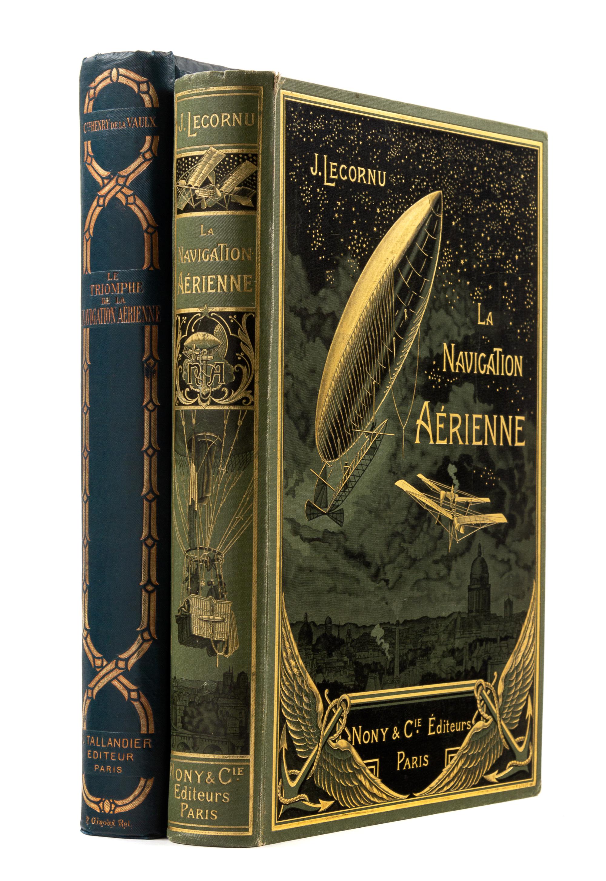 [AERONAUTICS - FRENCH]. LA VAULX, Henry, Comte de (1870-1930). Le Triomphe de la Navigation Aérienne. Aéroplanes, Dirigeables, Spérique