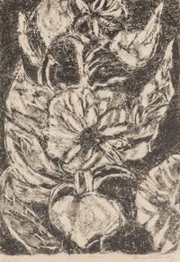 Yuli Blumberg, (Lithuanian-American, 1894-1964), Banana Lilies and Sun Flowers, 1930