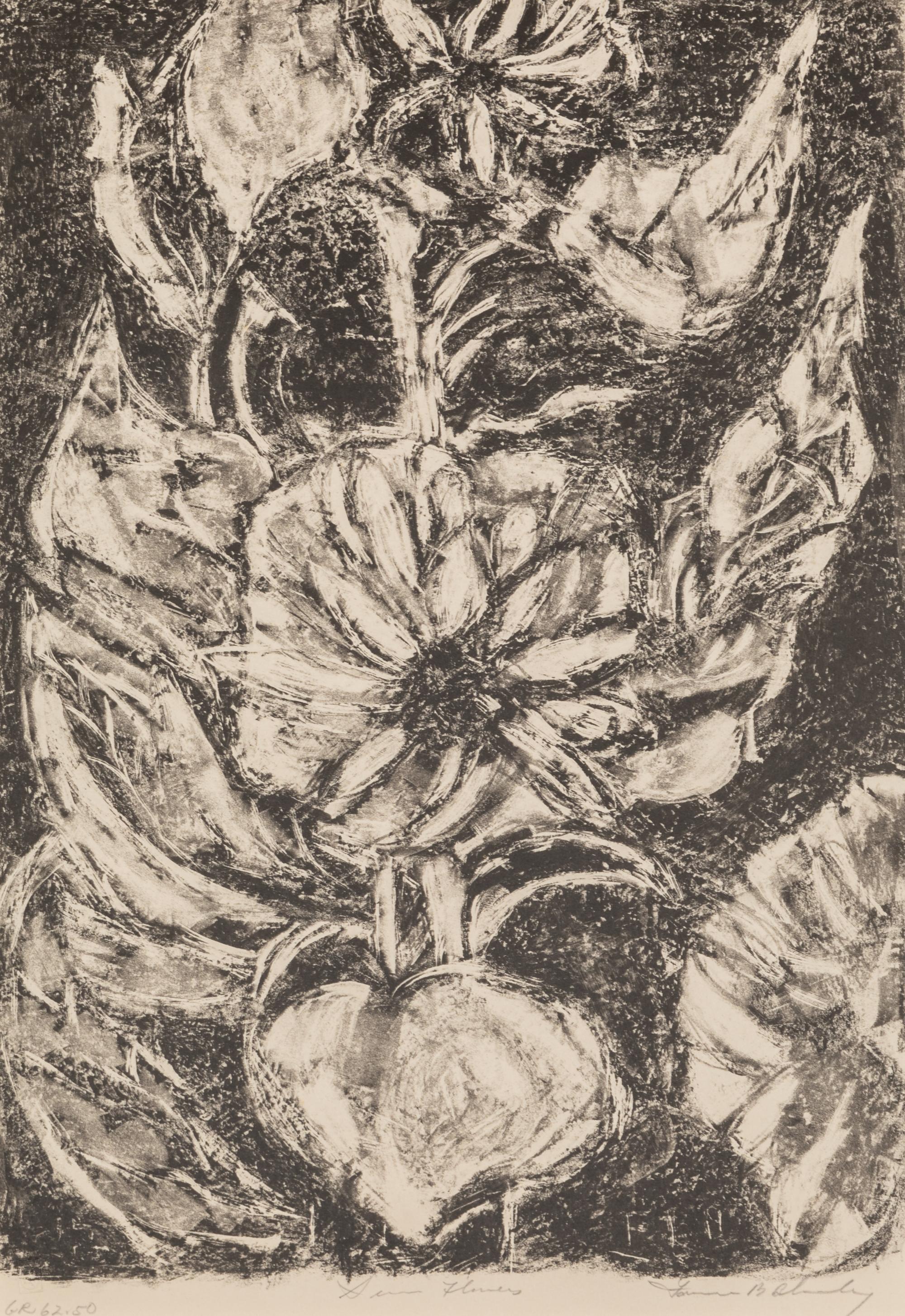 Yuli Blumberg, (Lithuanian-American, 1894-1964), Banana Lilies and Sun Flowers, 1930