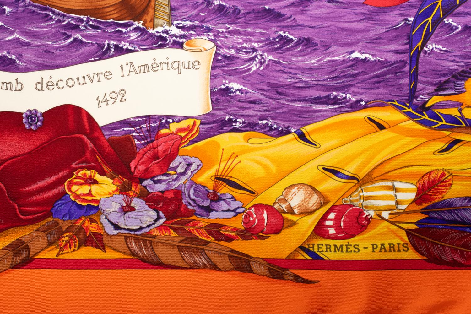 Three Hermès 90cm Silk Scarves