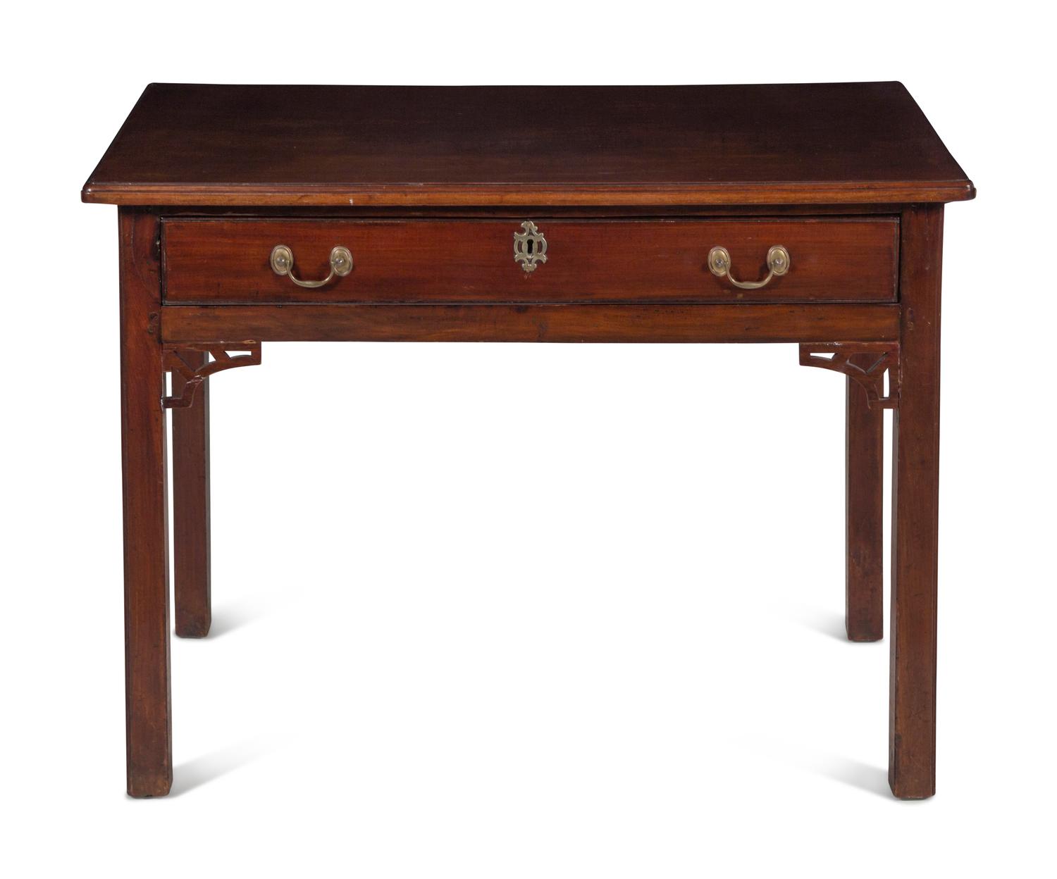 A George III Style Mahogany Dressing Table