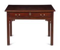 A George III Style Mahogany Dressing Table