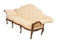 A Venetian Style Walnut Sofa