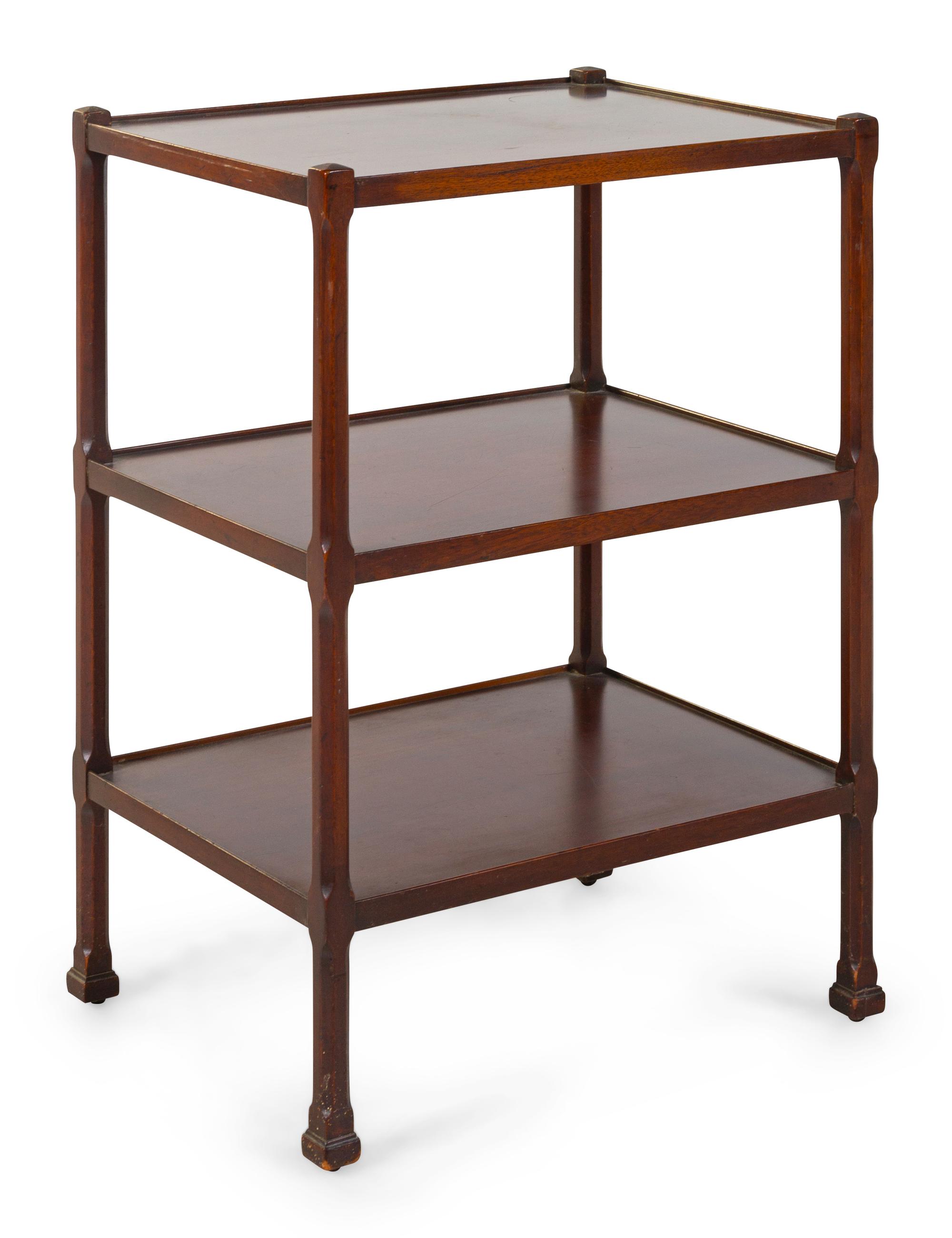 An American Mahogany End Table