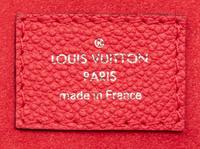 LOUIS VUITTON, RED EMPREINTE SAINT GERMAIN PM BAG