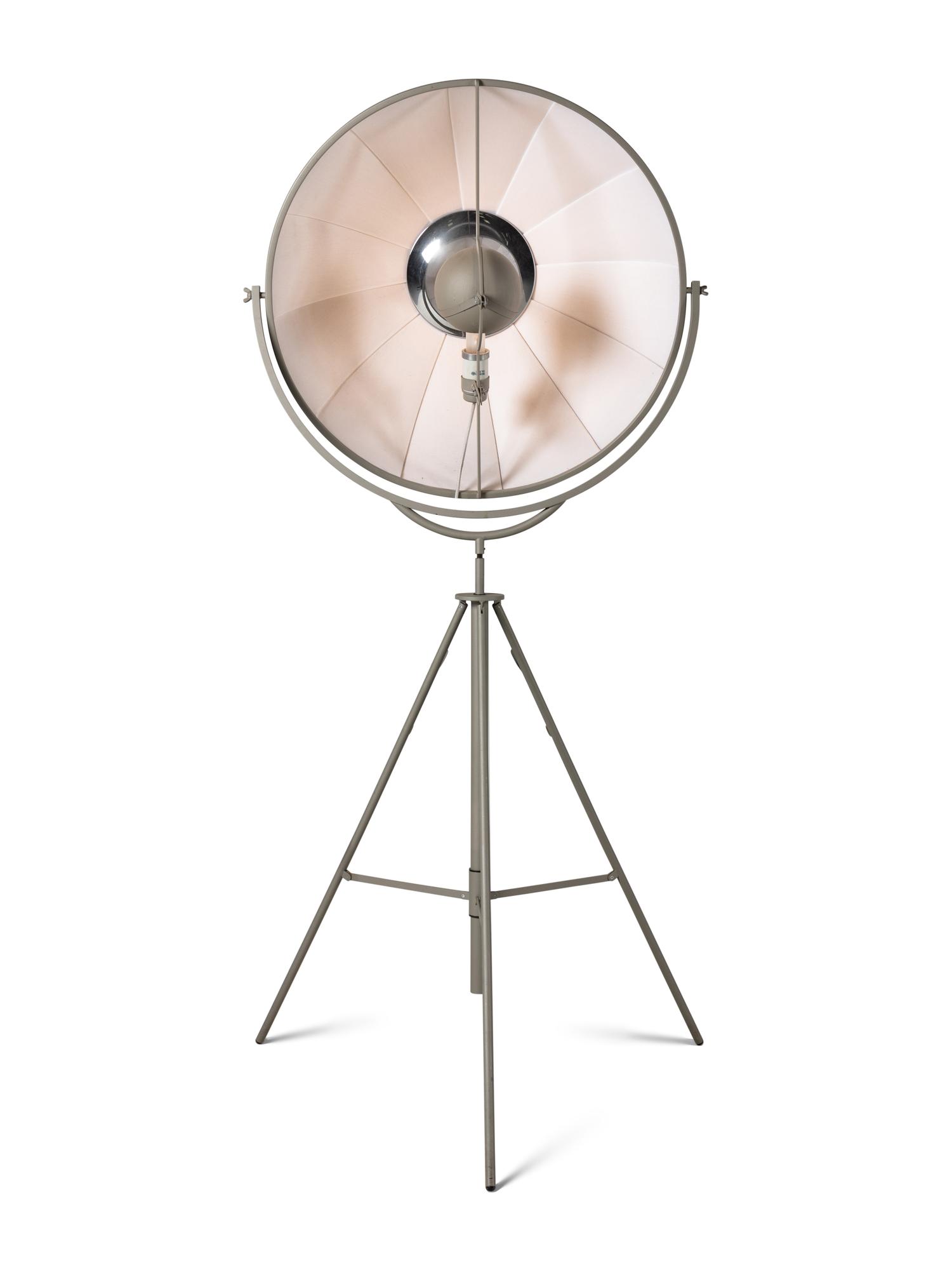 Studio F80 Titanium Floor Lamp Fortuny, Italy, c. 2010