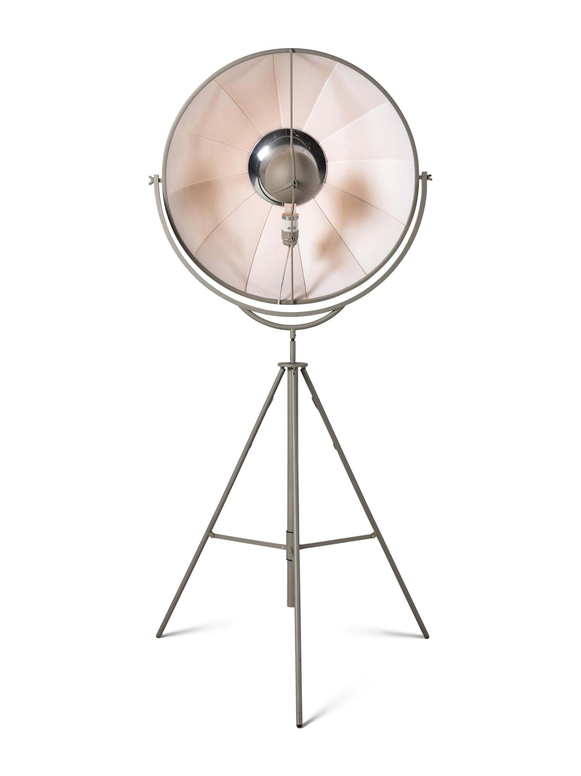 Studio F80 Titanium Floor Lamp Fortuny, Italy, c. 2010