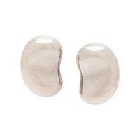 Tiffany & Co., Elsa Peretti; Silver Bean Ear Clips