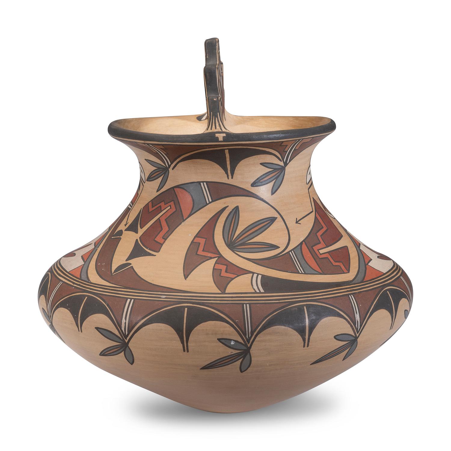 Polychrome Pottery Jar