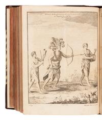 [Travel & Exploration]. Green, John (d. 1757), editor. A New General Collection of Voyages and Travels consisting of the most esteemed relations which have hitherto been published in any language, comprehending every thing remarkable in its kind in Europe, Asia, Africa and America... London: for Thomas Astley, 1745-1747.