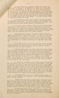[Roosevelt, Franklin D.] Mimeographed Typescript Press Copy of the First Fireside Chat
