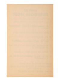 [CIVIL RIGHTS]. March for Freedom Now...Assemble Opposite the White House . [Washington, DC], 14 June 1963. Handbill for march scheduled three days after John F. Kennedy's televised civil rights address.