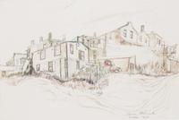 Aaron Bohrod, (Wisconsin, 1907-1992), Mineral Point